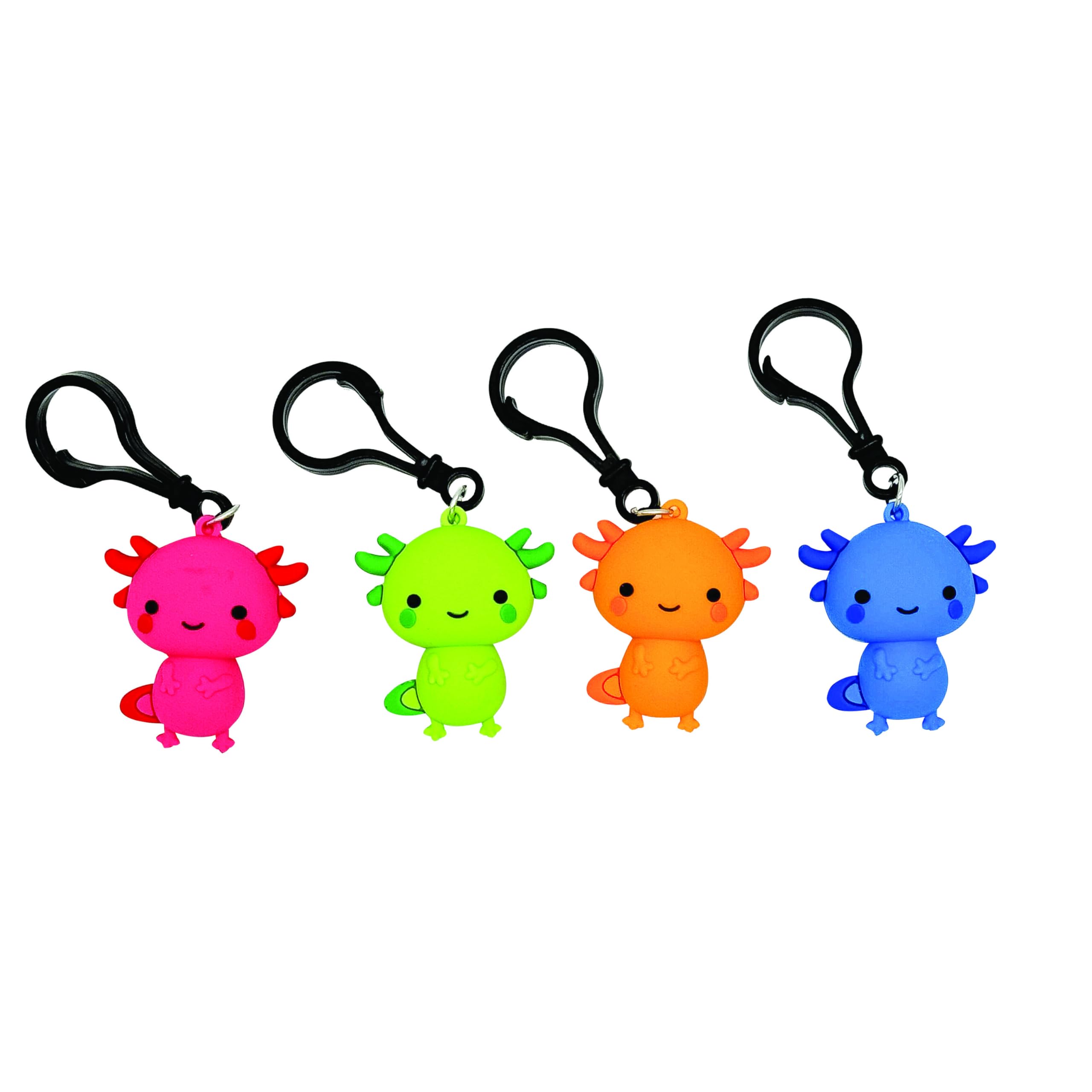 Amazon.com: Raymond Geddes Axolotl Backpack Buddy Keychain (Pack